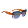 KATE SPADE dámske Bellamy hranaté acetátové slnečné okuliare Havana Brown Gradient 52mm