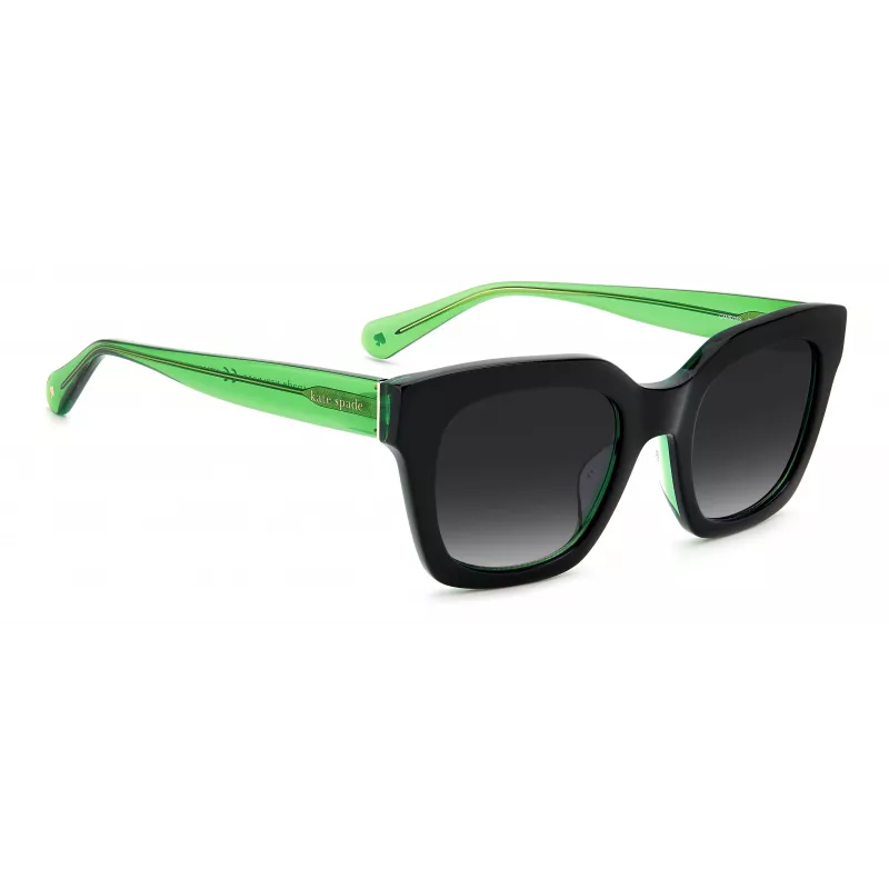 Kate Spade dámske CAMRYNS7ZJF09 hranaté acetátové slnečné okuliare so sivými gradientovými sklami