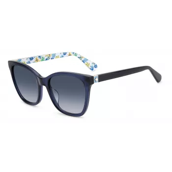 KATE SPADE dámske slnečné okuliare Desi - polarizovaný acetátový rám - sklo 55 mm - čierna/sivá