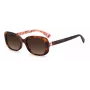 KATE SPADE dámske Dionna Cat Eye slnečné okuliare - čierny acetátový rám so sivými gradientovými sklami - 52/17/140 mm