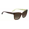 KATE SPADE dámske Harlow slnečné okuliare GS086F5 - štvorcový acetátový rám 55/17/140 mm