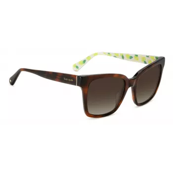 KATE SPADE dámske Harlow slnečné okuliare GS086F5 - štvorcový acetátový rám 55/17/140 mm