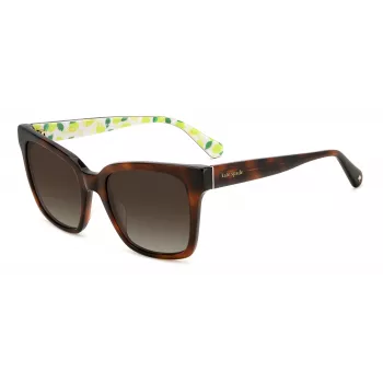 KATE SPADE dámske Harlow slnečné okuliare GS086F5 - štvorcový acetátový rám 55/17/140 mm