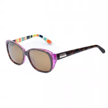 KATE SPADE dámske slnečné okuliare Hilde-P-S - tmavá havana - polarizované hnedé gradientové - 54 mm
