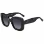 KATE SPADE dámske slnečné okuliare Josey - čierny acetátový rám, sivo gradientové šošovky, 50 mm