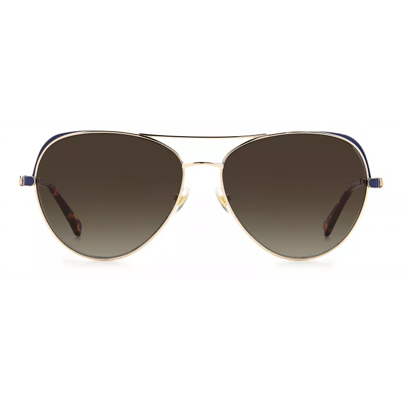 KATE SPADE dámske KATALINAGSLKS Butterfly slnečné okuliare tmavá havana sivý gradient 59 mm