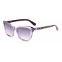 KATE SPADE dámske Lucca hranaté slnečné okuliare Havana acetát hnedé gradientové šošovky 55mm