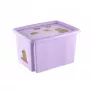 keeeper krabica s vekom 30L Karolina „Capybara“ 45x35x27cm Soft Purple