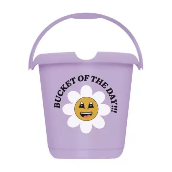 KEEEPER vedro 10L Ilvie Happy Flower Ø30x28cm fialové
