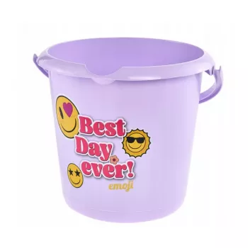 keeeper Deco vedro 10L Ilvie Emoji Best Day Ø30x28cm fialové