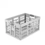 keeeper skladacia krabica ben 45 l Nordic Grey — nosnosť do 50 kg, skladacia úložná krabica 54 x 37 x 28 cm