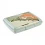keeeper úložná krabica Deco-Click-Box Mini 0,5L Carla 'Lazy Lui' 17x13x3,5cm zelená