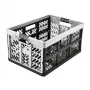 keeeper Profi skladacia box ben, 45 L, Light Silver – nosnosť 50 kg, skladacia & stohovateľná, priestorovo úsporná úložná box s Soft-Grip rukoväťami, PP/TPE, 54 x 37 x 28 cm