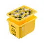 keeeper úložný box s vekom 30L Karolina „Minions Mosaik“ 45x35x27cm žltý