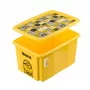 keeeper úložný box s vekom 45L Karolina „Minions Mosaik“ 55,5x40x30cm žltá