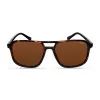 Kenneth Cole KC3013-5752E pánske slnečné okuliare - čierny rám, sivé sklá, 57 mm