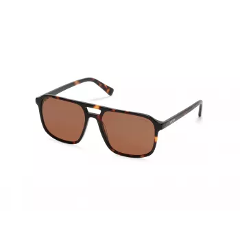 Kenneth Cole KC3013-5752E pánske slnečné okuliare - čierny rám, sivé sklá, 57 mm