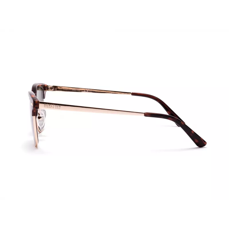 KENNETH COLE MAN KC1330-5052N obdĺžnikové slnečné okuliare čierna/sivá 50/21/150 mm