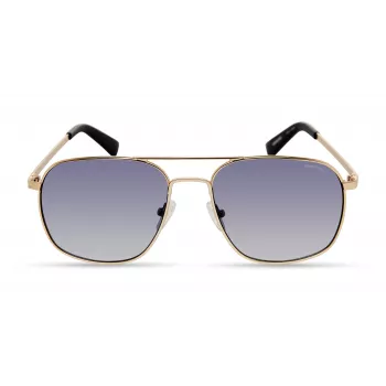 KENNETH COLE pánske KC2970-5631W obdĺžnikové slnečné okuliare čierna/sivá 56/17/145 mm