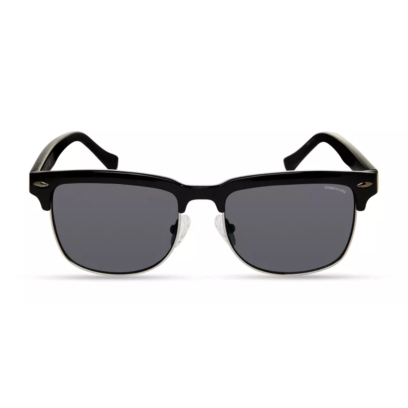 KENNETH COLE MAN KC2972-5301A slnečné okuliare 53/18/145 mm čierny hranatý rám sivé sklá
