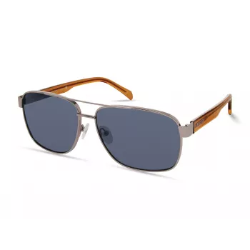 KENNETH COLE MAN KC2987-6310V Obdĺžnikové slnečné okuliare - čierny acetátový rám, dymovo sivé polykarbonátové šošovky, UV400 ochrana, 63/15/140 mm