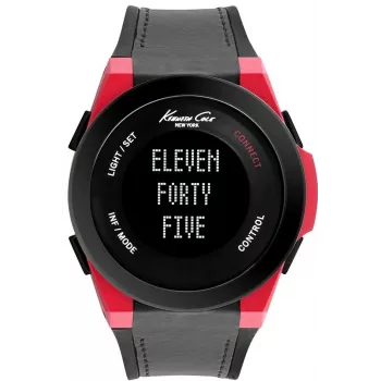 KENNETH COLE pánske analógové quartz hodinky 10022807 47mm čierna ušľachtilá oceľ