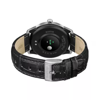 KENNETH COLE pánske automatické skeleton hodinky KCWGD2174061 – 45 mm oceľové puzdro, hnedý kožený remienok
