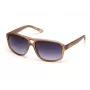 Kenneth Cole pánske slnečné okuliare KC2986-5846B, hranaté – Havana/hnedá – 58 mm sklá – ochrana UV400