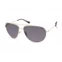 Kenneth Cole pánske hranaté slnečné okuliare KC2971-6032A - čierny rám, sivé sklá, 60 mm