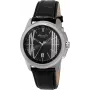 KENNETH COLE Pánske hodinky IKC8095 44 mm nerezová oceľ quartz analógové čierny ciferník strieborný remienok