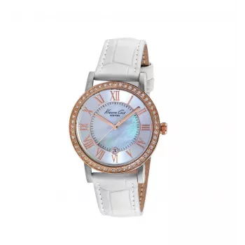 Kenneth Cole dámske hodinky IKC2836 strieborné nerezové quartzové hodinky 35 mm