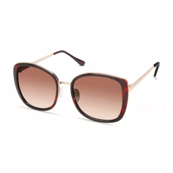 KENNETH COLE dámske slnečné okuliare KC1396-5452F Havana hnedé 54 mm