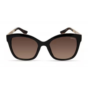 KENNETH COLE dámske slnečné okuliare KC2965-5401F - geometrický acetátový rám so sivými gradientovými sklami - 54 mm