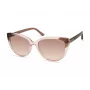 Kenneth Cole dámske slnečné okuliare KC2979-5545F Havana hranatý rám hnedé gradientné sklá 55 mm