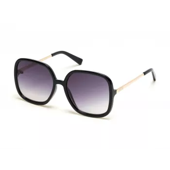 Kenneth Cole dámske slnečné okuliare KC2981-5601B - čierny rám, sivé sklá, 56 mm
