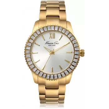 KENNETH COLE dámske hodinky IKC4989 40mm strieborný nerezový náramok