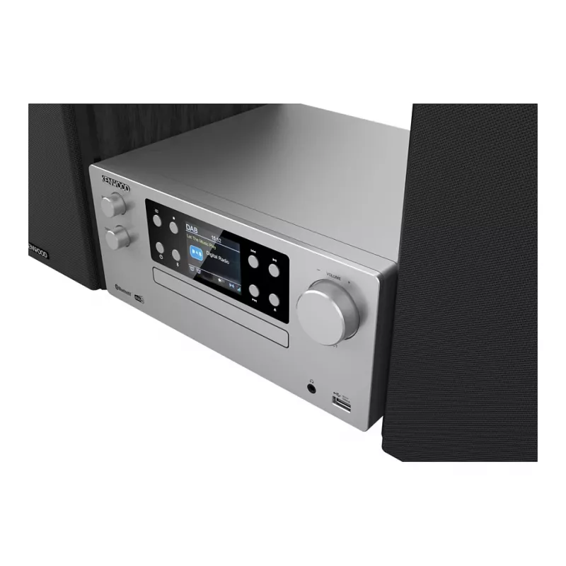 Kenwood M-925DAB-S domáci audio mikrosystém 50 W strieborný/čierny