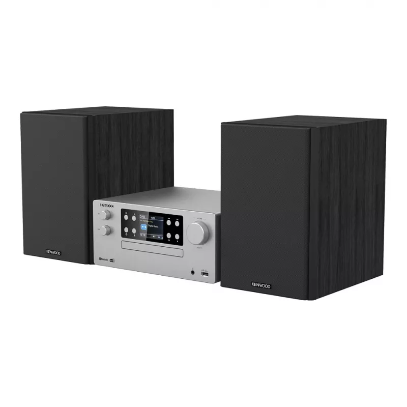 Kenwood M-925DAB-S domáci audio mikrosystém 50 W strieborný/čierny