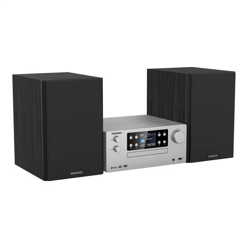 Kenwood M-925DAB-S domáci audio mikrosystém 50 W strieborný/čierny