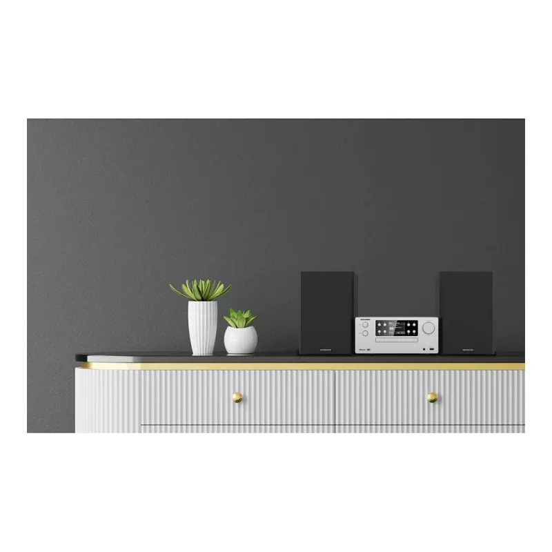 Kenwood M-925DAB-S domáci audio mikrosystém 50 W strieborný/čierny