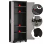 KETER WARDROBE PRO 68x39x173cm sivá/čierna