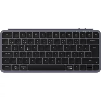 Keychron B1 Pro sivá/čierna DE-layout Scissor-Switch klávesnica - Bluetooth