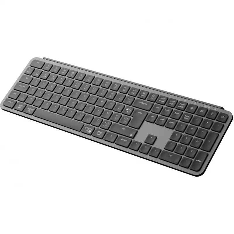 KEYCHRON B6 Pro Low-Profile Wireless Mechanical Keyboard (Grey/Black, nemecké rozloženie, nožnicový spínač)