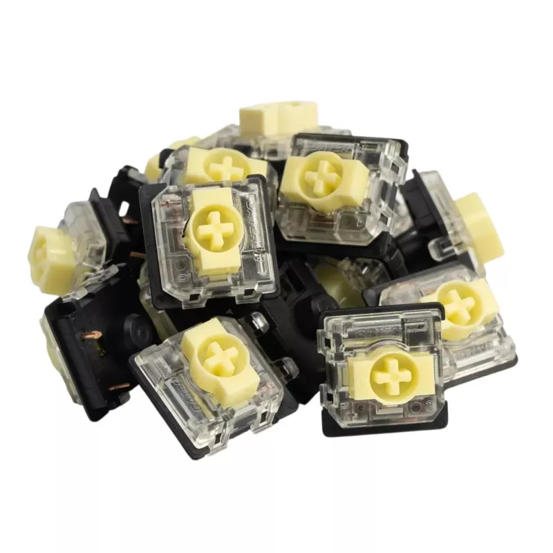 Keychron Banana Gateron KS-33 Low Profile 2.0 mechanický spínač 110 ks