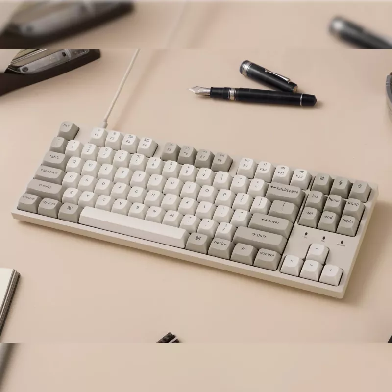 Keychron C1 Pro 8K 80% Super Red Hot-swappable RGB káblová mechanická klávesnica