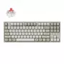 Keychron C1 Pro 8K 80% Super Red Hot-swappable RGB káblová mechanická klávesnica