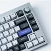 Keychron Double Shot KSA PBT sada klávesových čiapok, tmavosivá/biely dym