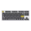 Keychron Double Shot PBT OSA kompletná sada klávesových čiapočiek, tmavosivá