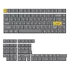 Keychron Double Shot PBT OSA kompletná sada klávesových čiapočiek, tmavosivá