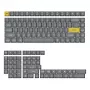 Keychron Double Shot PBT OSA kompletná sada klávesových čiapočiek, tmavosivá